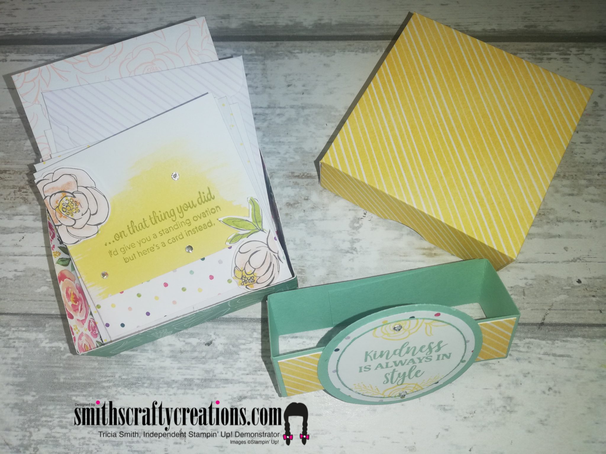 Boxed Notelets Make it Monday #54 Handmade Box for notelets