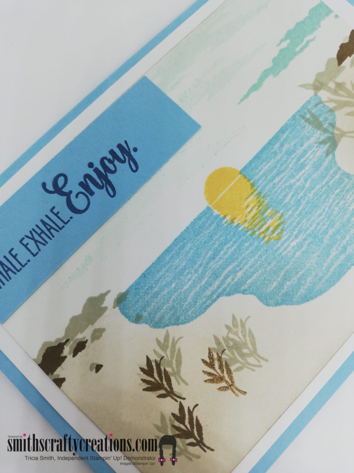 Sending Sunshine Scenic Card