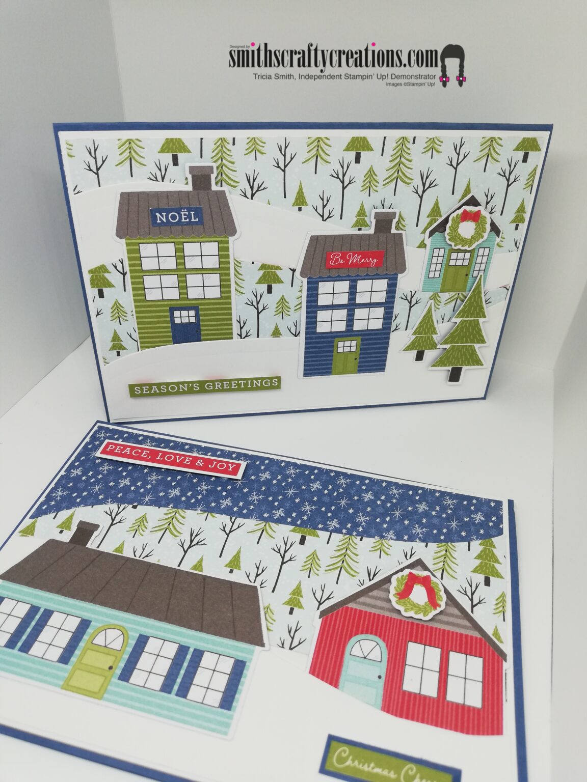 Christmas Cards using only Designer Series Paper