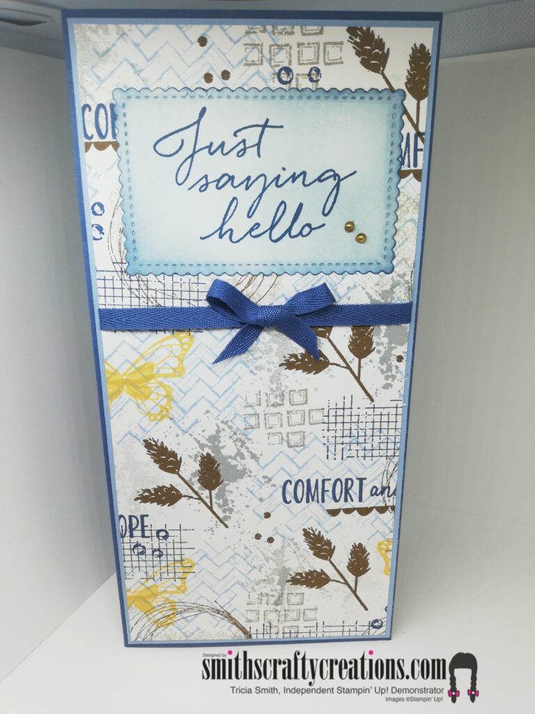 Stamp your own DSP One Sheet Wonder idea Shop Stampin' Up! UK