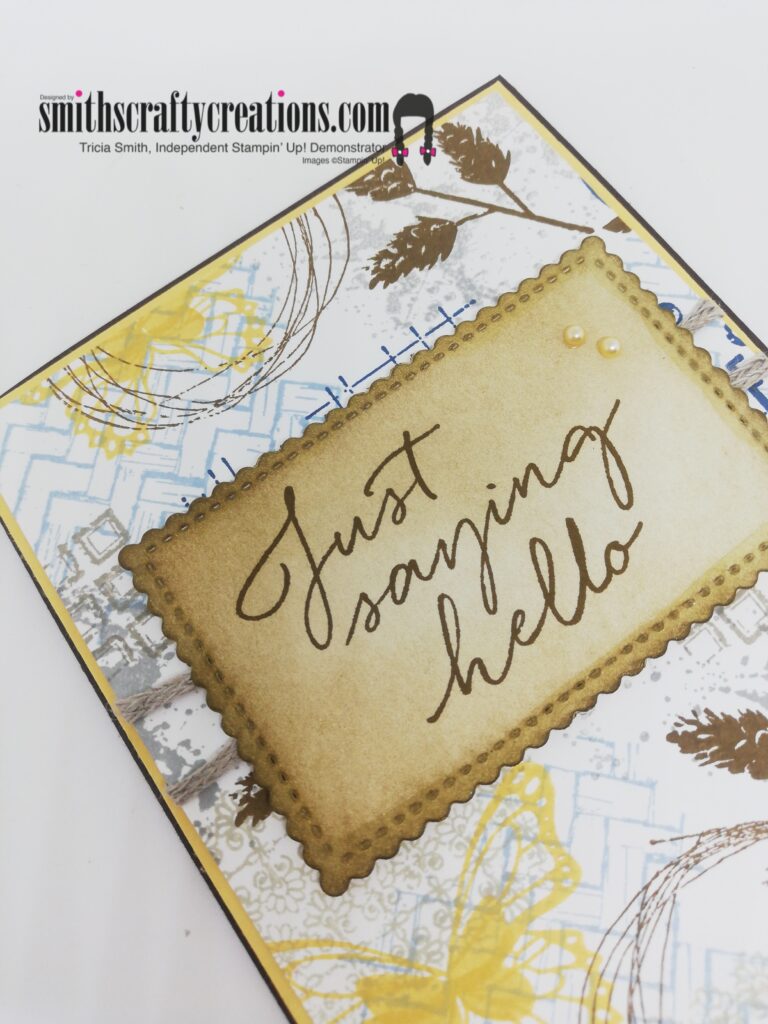 Stamp your own DSP One Sheet Wonder idea Shop Stampin' Up! UK